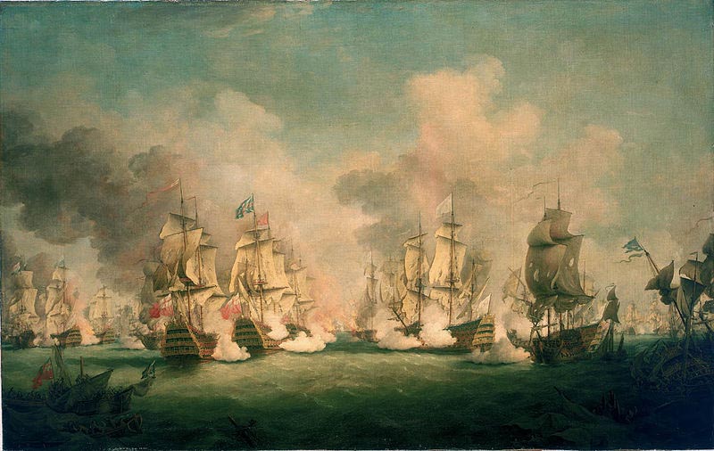 The Battle of Barfleur, 19 May 1692